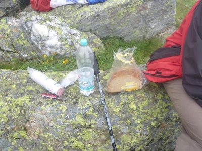 015-Die Marschverpflegung einer 5taegigen Bergwanderung